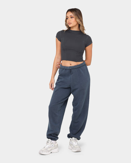 Joah Brown Women's Oversized Jogger Washed Navy