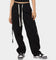 MNML Women's Baggy Cargo Pants Black