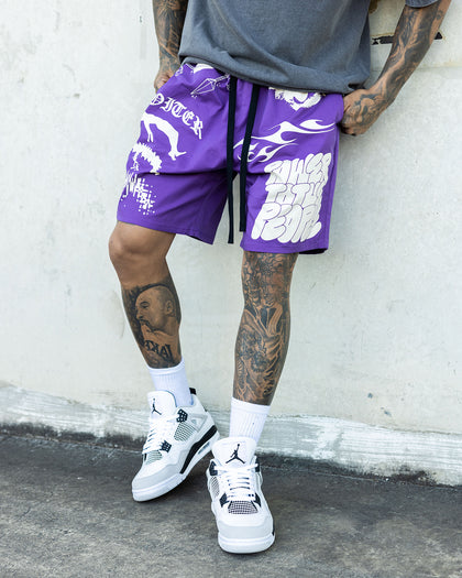 Loiter Transcendence Shorts Purple