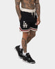 New Era Los Angeles Dodgers Fleece Ball Shorts Black/Stone