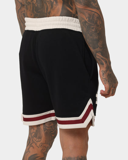 New Era Los Angeles Dodgers Fleece Ball Shorts Black/Stone