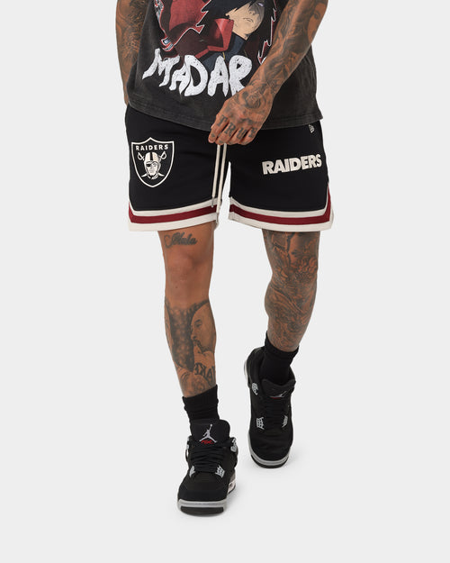 New Era Las Vegas Raiders Fleece Ball Shorts Black/Stone