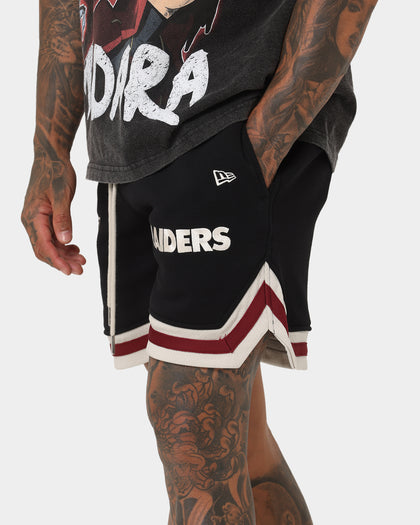 New Era Las Vegas Raiders Fleece Ball Shorts Black/Stone