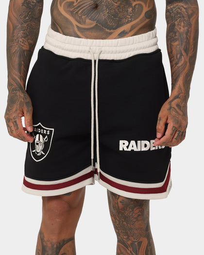 New Era Las Vegas Raiders Fleece Ball Shorts Black/Stone