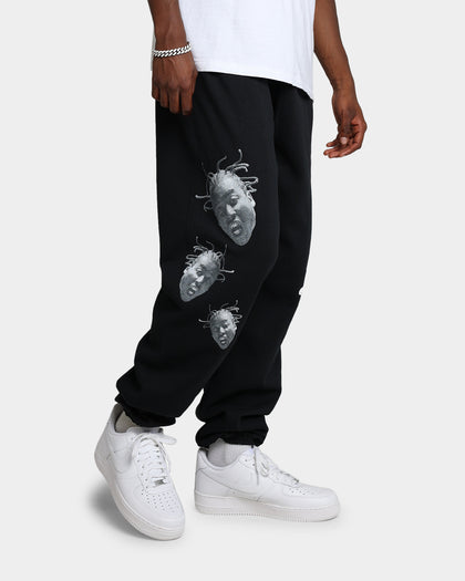 Goat Crew X Ol' Dirty Bastard Big Face Sweatpants Black