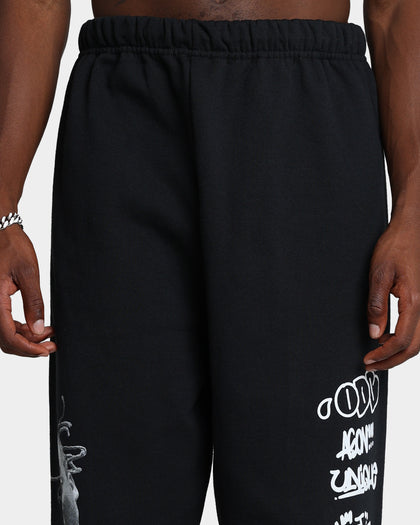 Goat Crew X Ol' Dirty Bastard Big Face Sweatpants Black