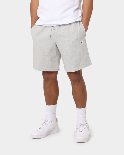 Champion Heavyweight Jersey Shorts Oxford Heather