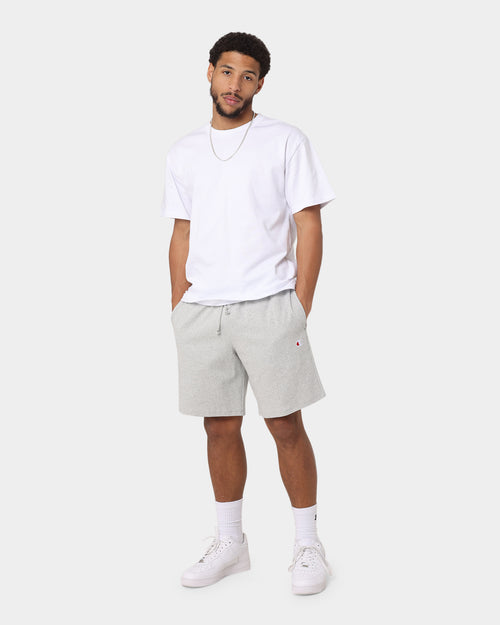 Champion Heavyweight Jersey Shorts Oxford Heather