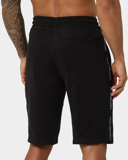 Calvin Klein Contrast Tape HWK Shorts CK Black