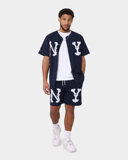 Majestic Athletic New York Yankees Highlanders Logo Shorts True Navy