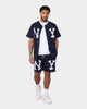 Majestic Athletic New York Yankees Highlanders Logo Shorts True Navy