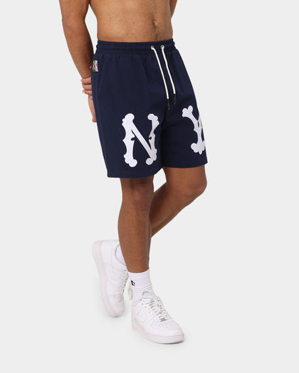 Majestic Athletic New York Yankees Highlanders Logo Shorts True Navy