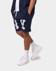 Majestic Athletic New York Yankees Highlanders Logo Shorts True Navy