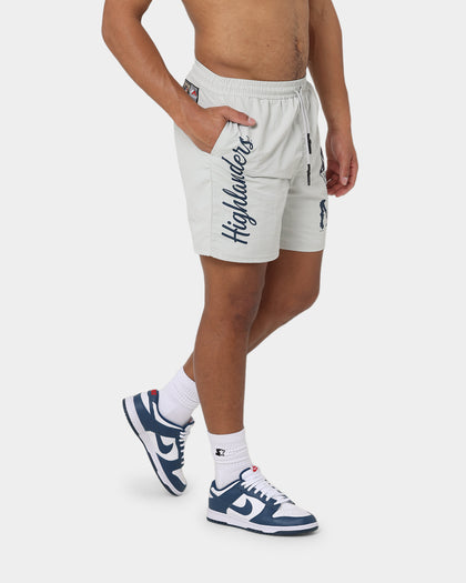 Majestic Athletic New York Highlanders Nylon Shorts Cool Grey
