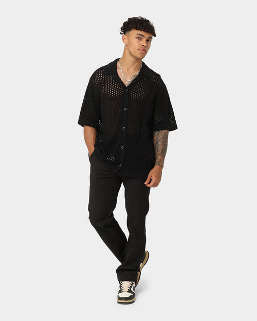 404 Heritage Zip Trouser Black