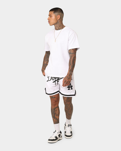 New Era Los Angeles Dodgers Mesh Shorts White