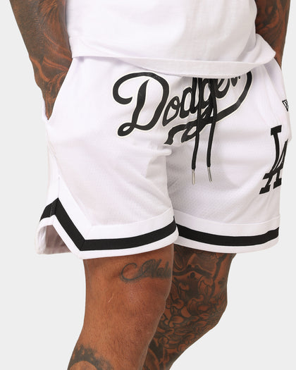 New Era Los Angeles Dodgers Mesh Shorts White