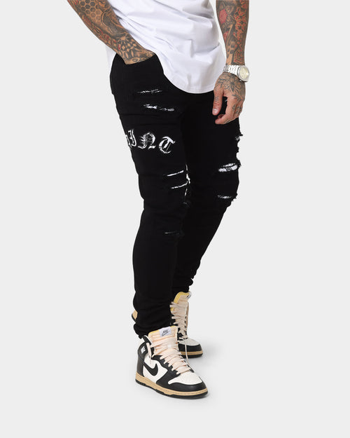 Saint Morta Gothic Summer Jeans Black/White