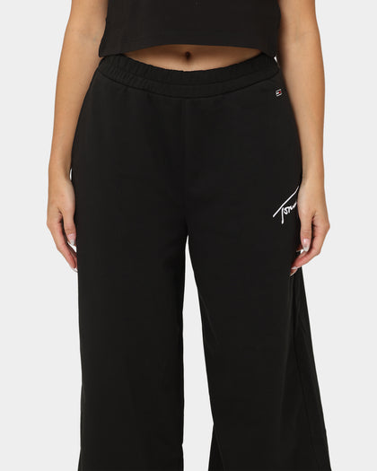 Tommy Jeans Women's TJW Signature A-Line Sweatpants Black