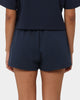 Tommy Jeans Women's TJW Solid Athletic Terry Shorts Twilight Navy