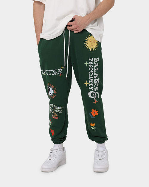Loiter Peace Walker Trackpants Green