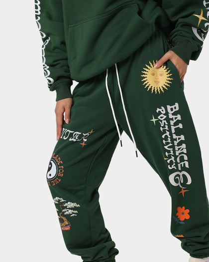 Loiter Peace Walker Trackpants Green