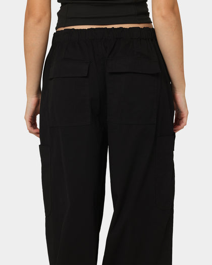 Loiter X The Anti Order Parachute Pants Black