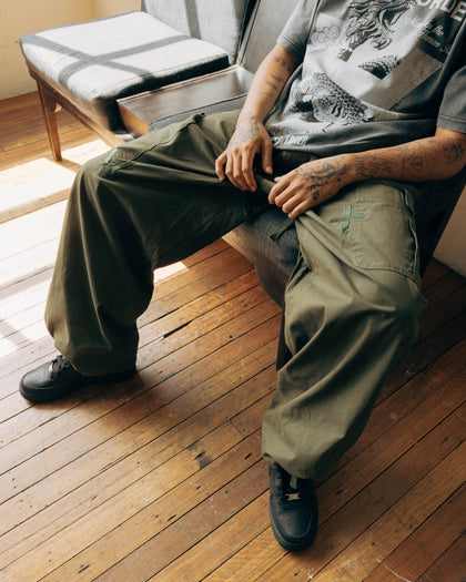 Loiter X The Anti Order Parachute Pants Khaki
