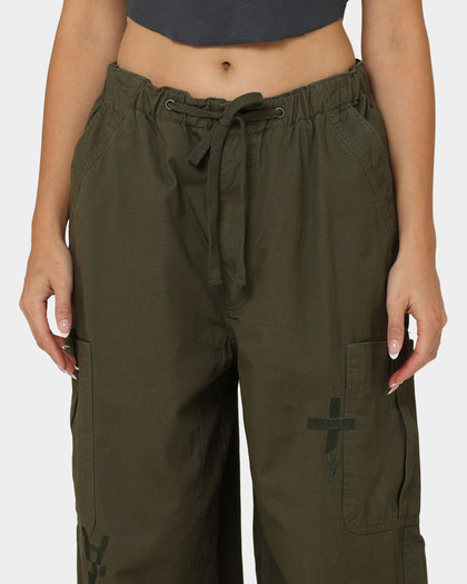 Loiter X The Anti Order Parachute Pants Khaki