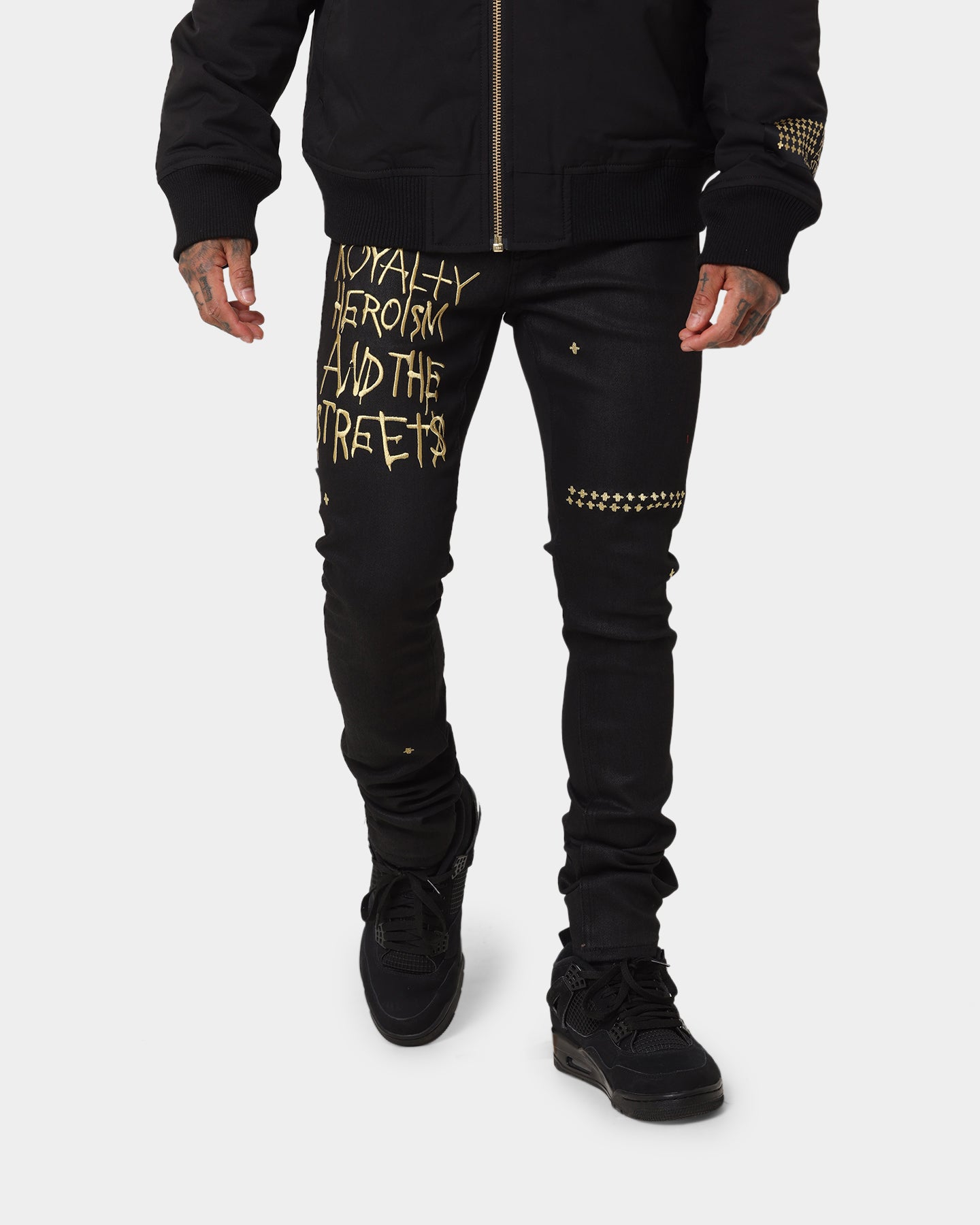 Ksubi 23 Van Winkle Jet Black Denim Pants Black | Culture Kings US