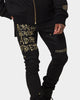 Ksubi 23 Van Winkle Jet Black Denim Pants Black