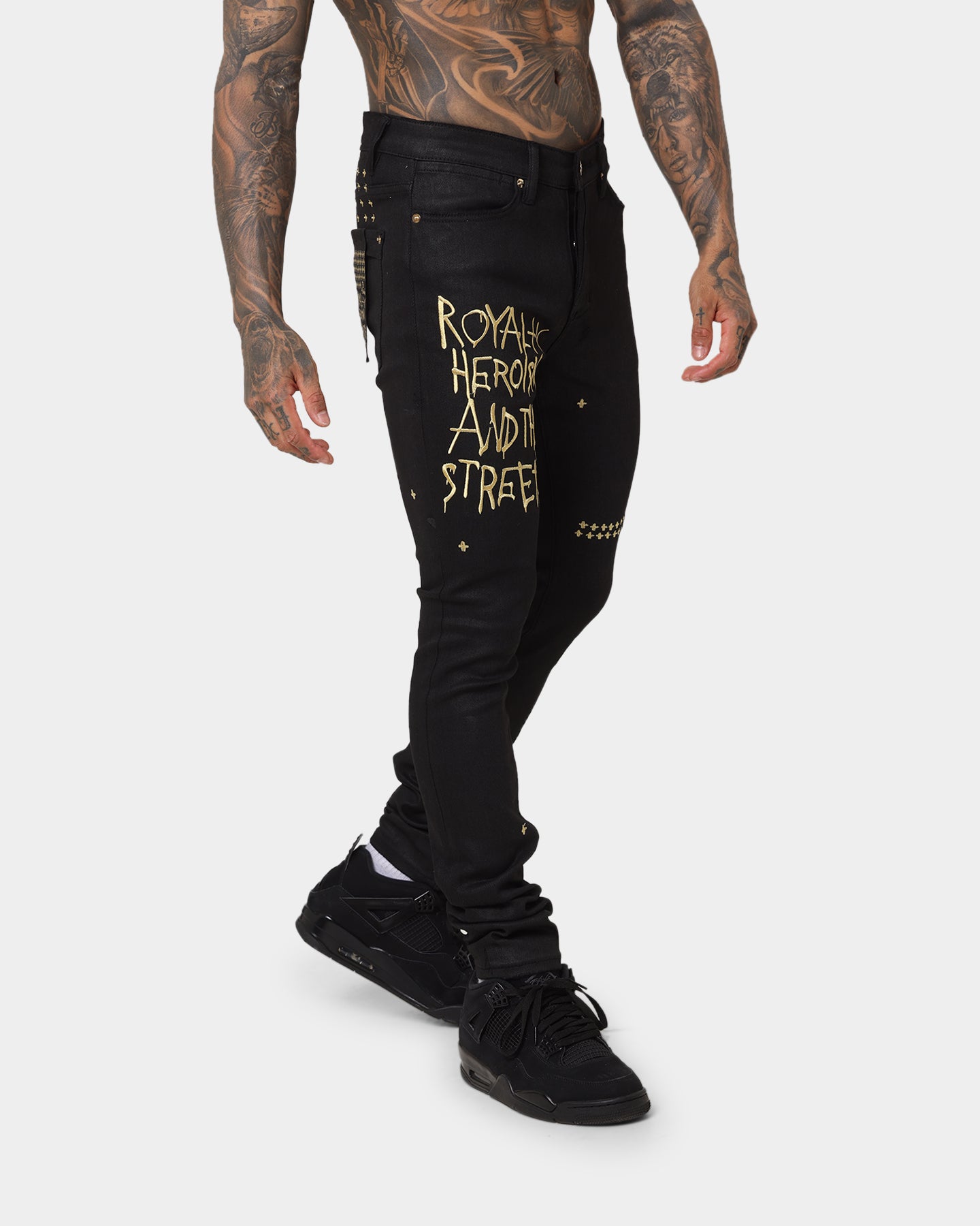 Ksubi 23 Van Winkle Jet Black Denim Pants Black | Culture Kings US