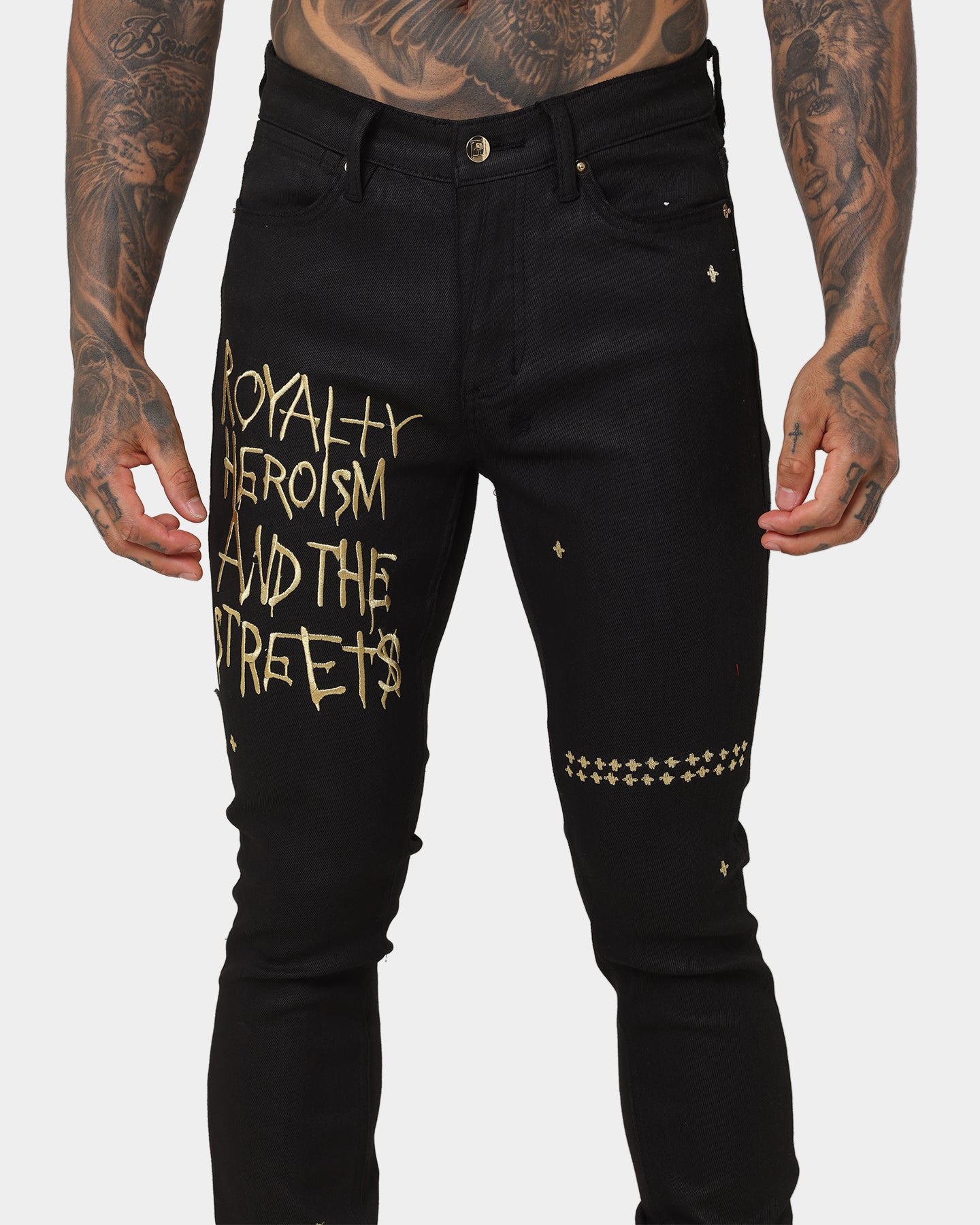 Ksubi 23 Van Winkle Jet Black Denim Pants Black | Culture Kings US