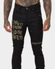 Ksubi 23 Van Winkle Jet Black Denim Pants Black
