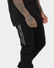 Fred Perry Taped Panel Sweat Pants Black