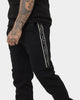 Fred Perry Taped Panel Sweat Pants Black