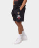 Mitchell & Ness Chicago Bulls 5 Times Champs Fleece Shorts Faded Black