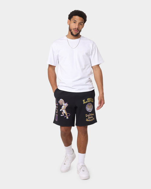 Mitchell & Ness Louisiana State University Tigers Vault Shorts Faded Black