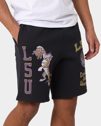 Mitchell & Ness Louisiana State University Tigers Vault Shorts Faded Black