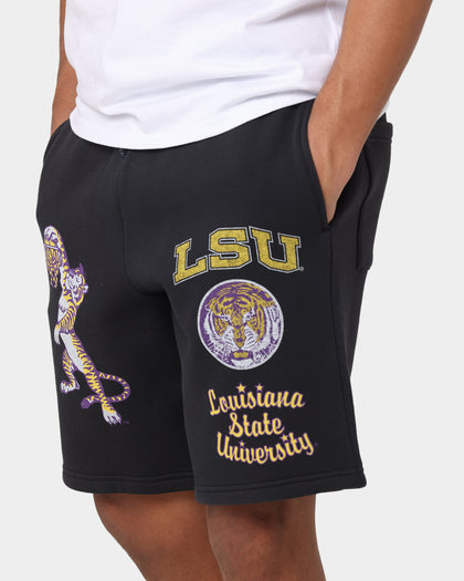 Mitchell & Ness Louisiana State University Tigers Vault Shorts Faded Black