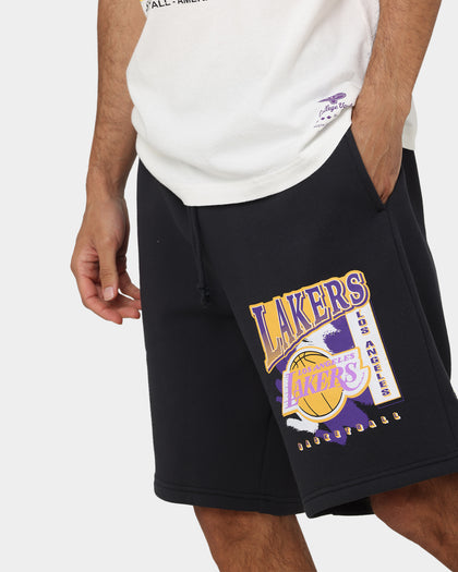 Mitchell & Ness Los Angeles Lakers How Many Shorts Faded Black