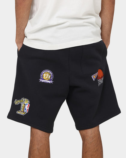 Mitchell & Ness Los Angeles Lakers How Many Shorts Faded Black