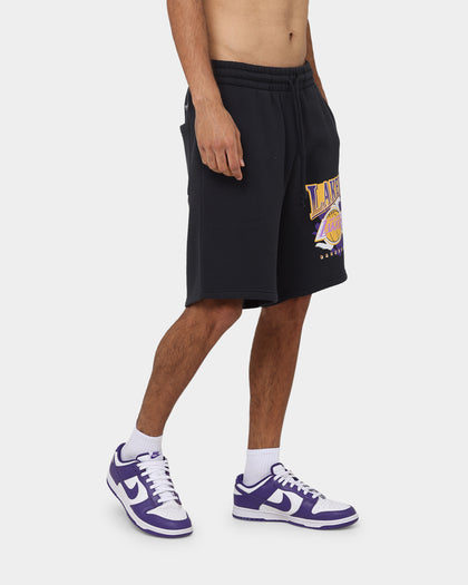 Mitchell & Ness Los Angeles Lakers How Many Shorts Faded Black