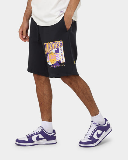 Mitchell & Ness Los Angeles Lakers How Many Shorts Faded Black