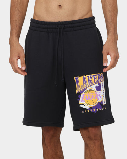 Mitchell & Ness Los Angeles Lakers How Many Shorts Faded Black