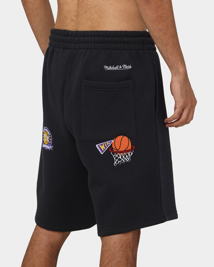 Mitchell & Ness Los Angeles Lakers How Many Shorts Faded Black