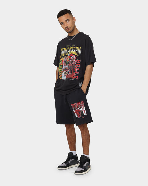 Mitchell & Ness Chicago Bulls How Many Shorts Faded Black