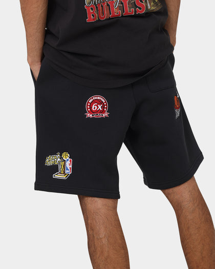Mitchell & Ness Chicago Bulls How Many Shorts Faded Black