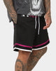 Kappa Authentic Hubert Shorts Black Onyx/Bright Pink