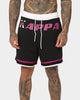 Kappa Authentic Hubert Shorts Black Onyx/Bright Pink